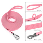 1.8M 3M 5M 10M  PVC Dog Leash large dog Medium non-slip Waterproof and easy to clean running dog training Leash long strong