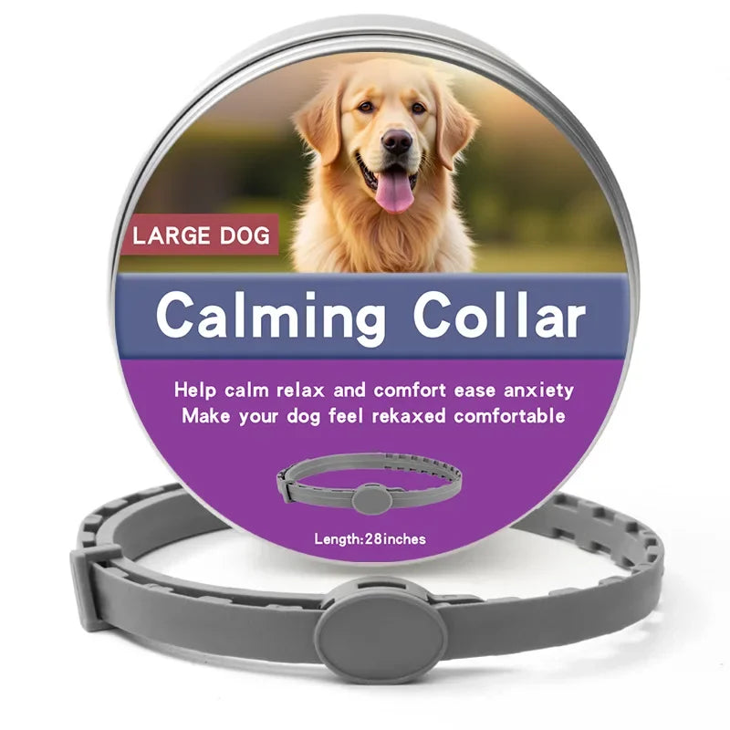 Flausi RuheBand™ Anti-Stress Halsband für Hunde & Katzen