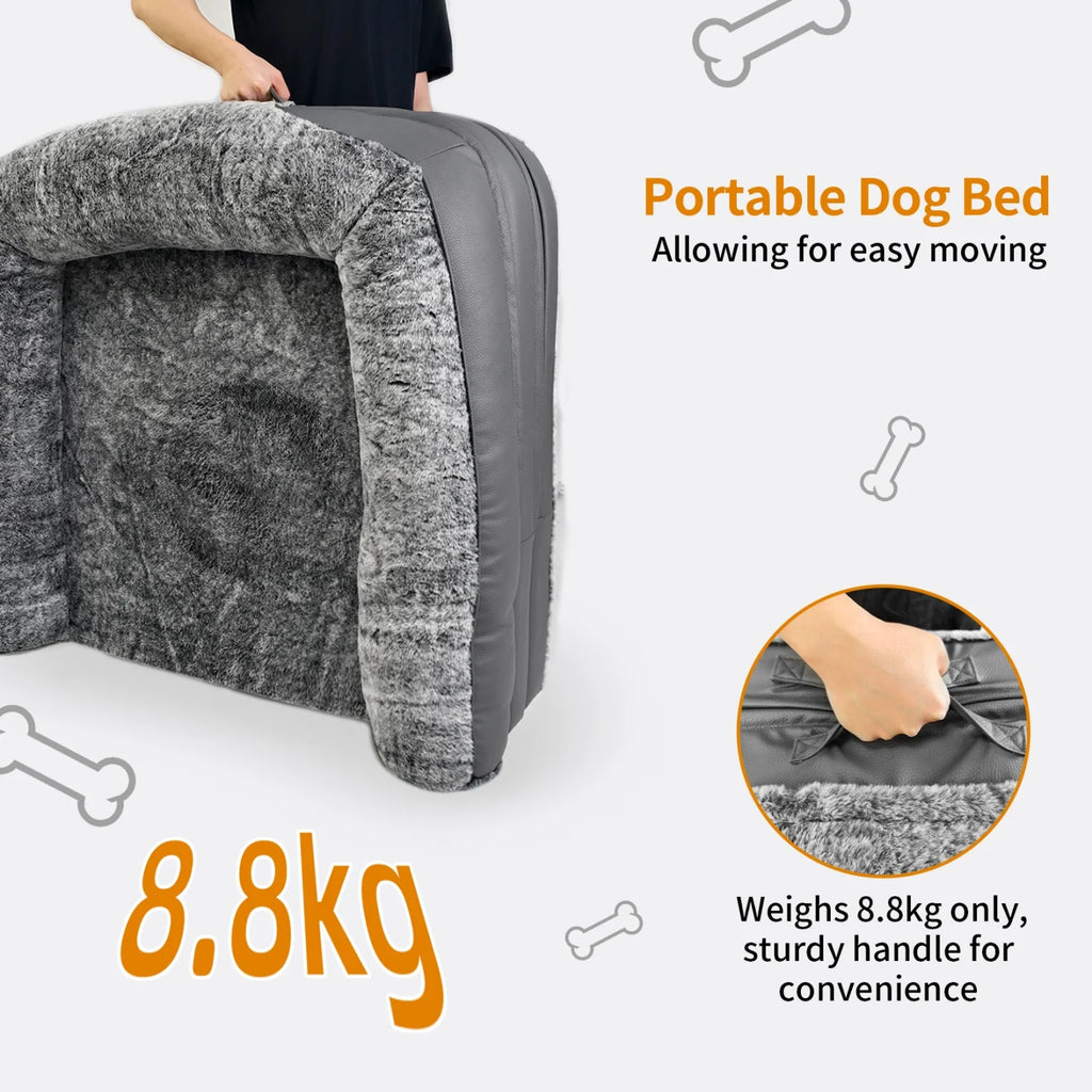 Flausi KuschelSofa™ faltbares orthopädisches XL Mensch-Hund-Sofa