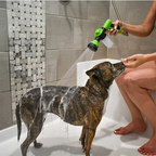 Flausi DuschWuff™ 3-in-1 Hunde-Dusche mit Schaumsprüher