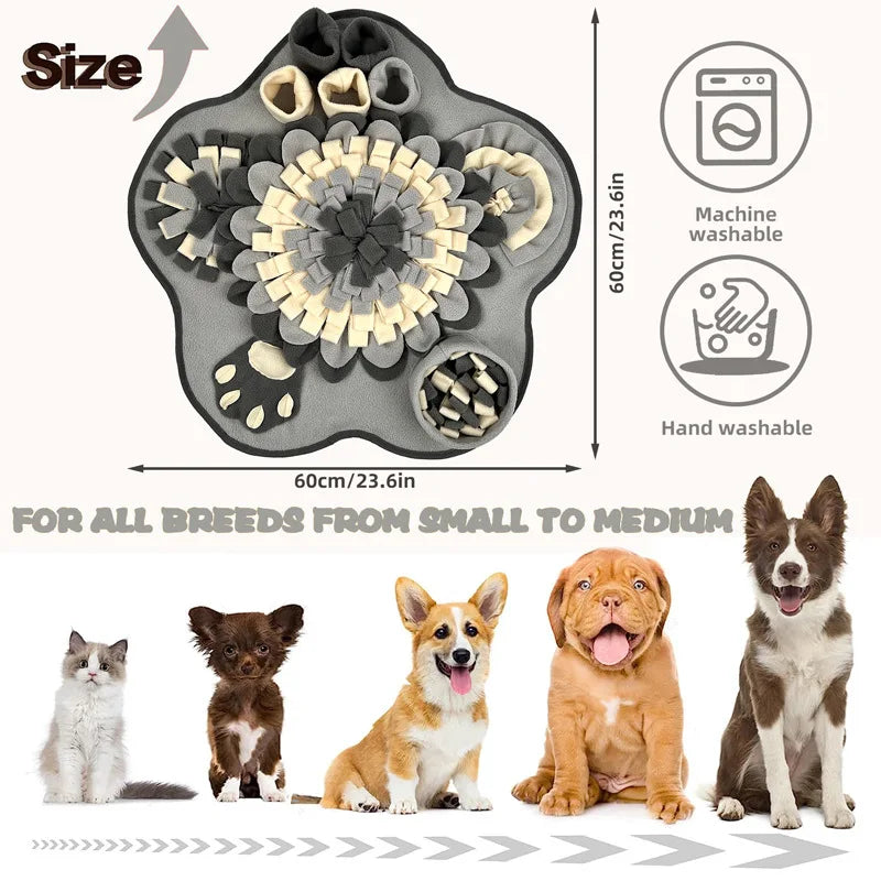 Flausi SchnüffelGlück™ Schnüffelmatte Training für Hunde