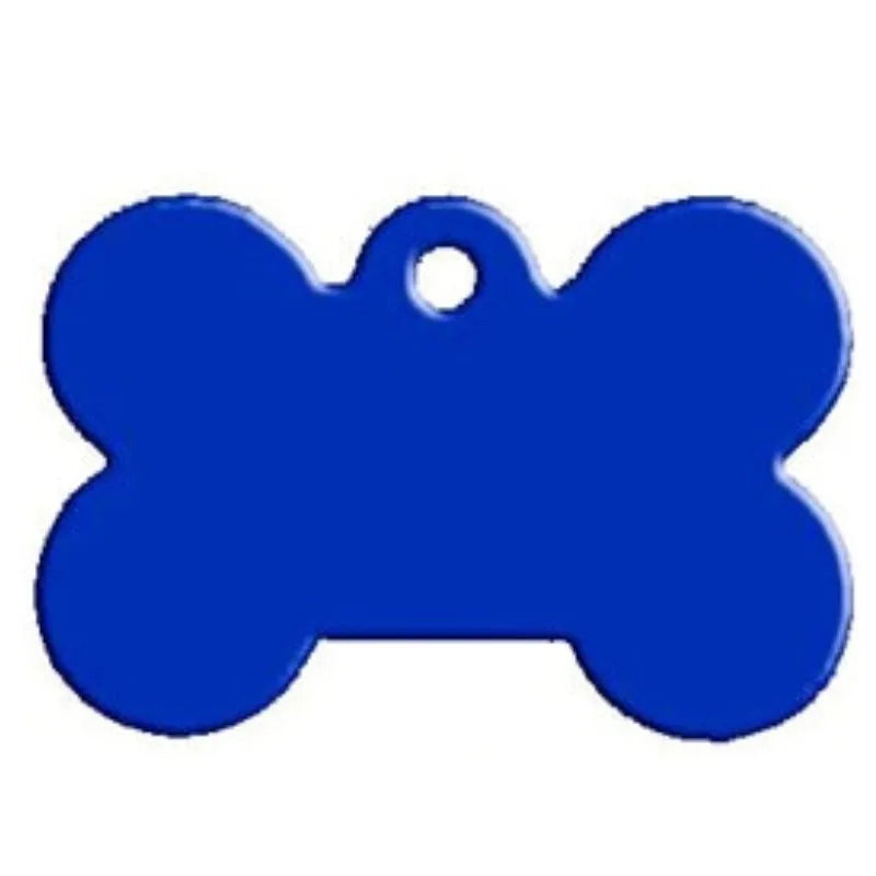 Pet Dog Name Tags Personalized Dog Cat Tags Engraved Cat Dog Puppy Pet ID Name Collar Tag Pendant Pet Accessories Bone Pendant