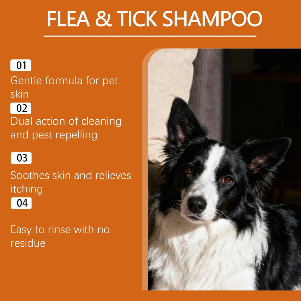 Flausi ParasitenStopp™ Floh- & Zeckenshampoo für Hunde & Katzen 100 Ml.