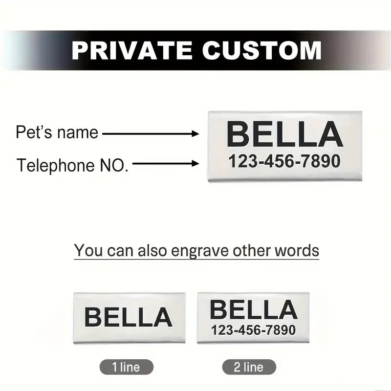 Personalized ID Tag Bohemian Cat Collar with Bell Custom Collar Safety Breakaway Adjustable Engraving Small Kitten Necklace