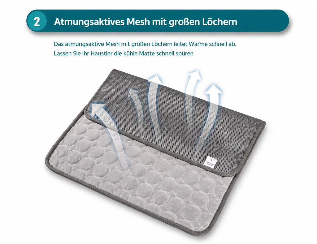 Flausi CoolSpot Kühlmatte für Hunde und Katzen