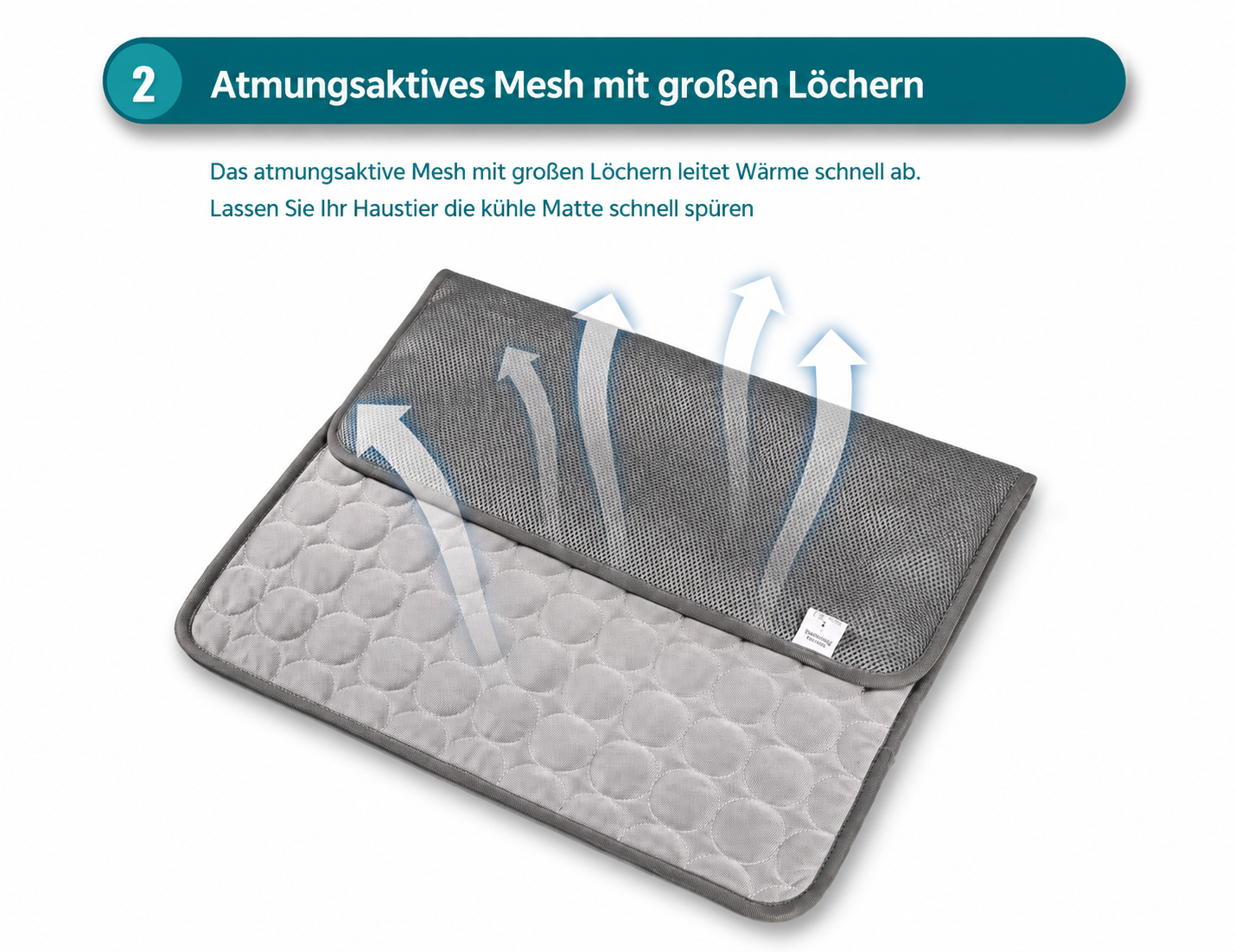 Flausi CoolSpot Kühlmatte für Hunde und Katzen