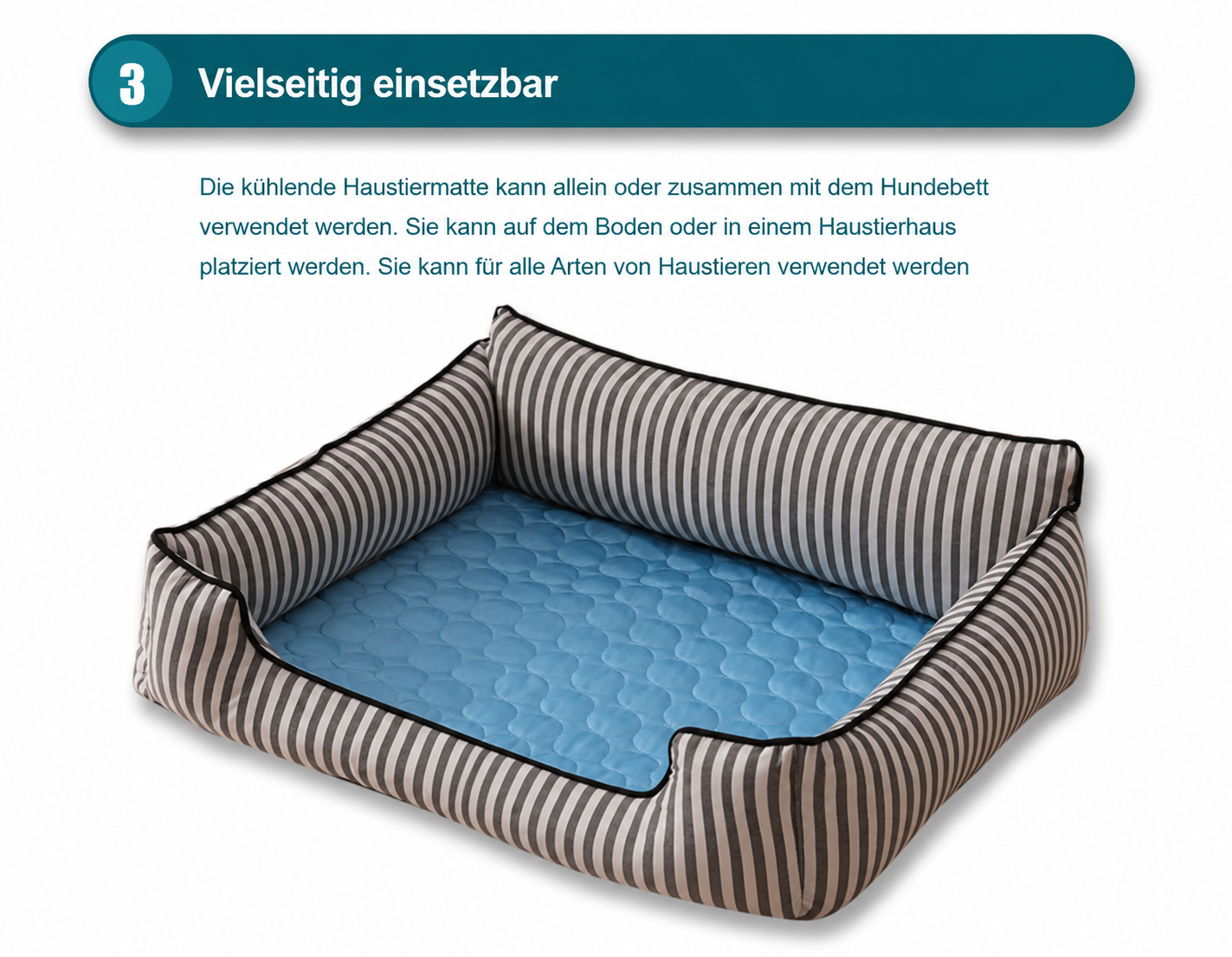 Flausi CoolSpot Kühlmatte für Hunde und Katzen