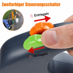 Flausi DuoWalk Reflektierende Doppel-Rollleine mit LED-Licht