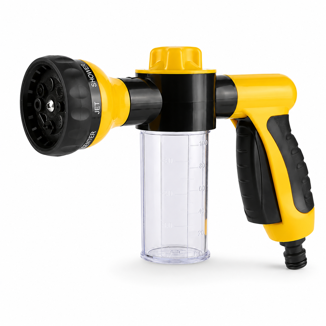 Flausi DuschWuff 3-in-1 sanfte Hunde-Dusche mit Schaumsprüher