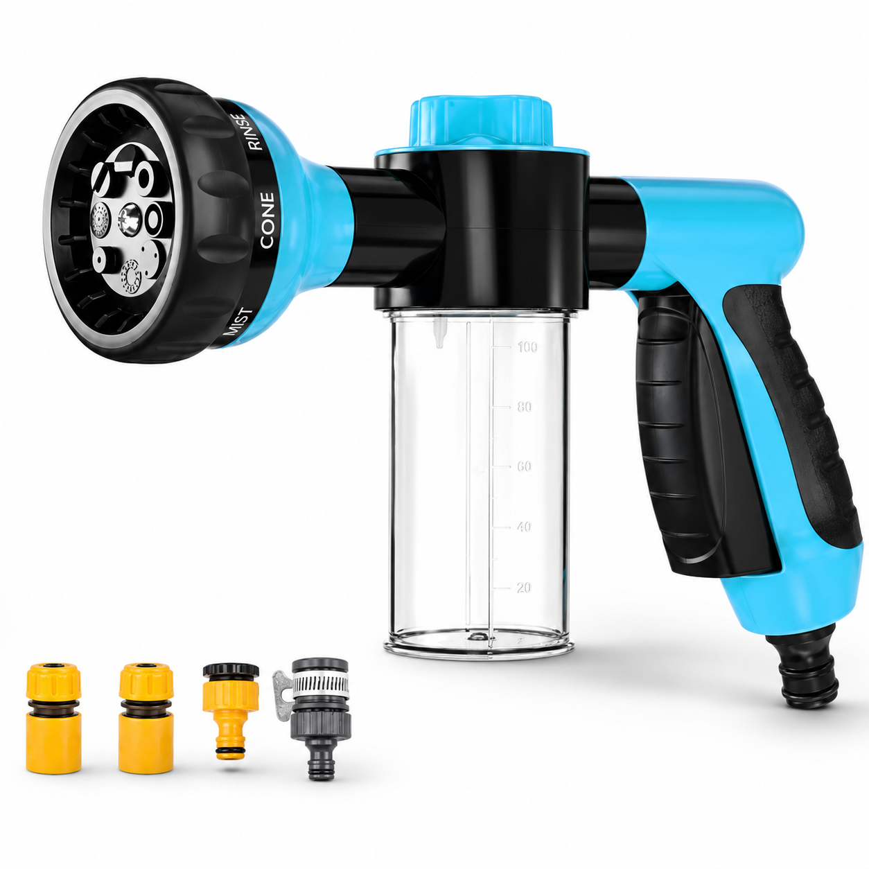 Flausi DuschWuff 3-in-1 sanfte Hunde-Dusche mit Schaumsprüher
