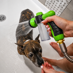 Flausi DuschWuff 3-in-1 sanfte Hunde-Dusche mit Schaumsprüher