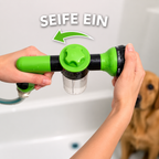Flausi DuschWuff 3-in-1 sanfte Hunde-Dusche mit Schaumsprüher