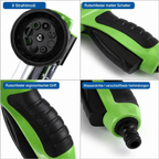 Flausi DuschWuff 3-in-1 sanfte Hunde-Dusche mit Schaumsprüher