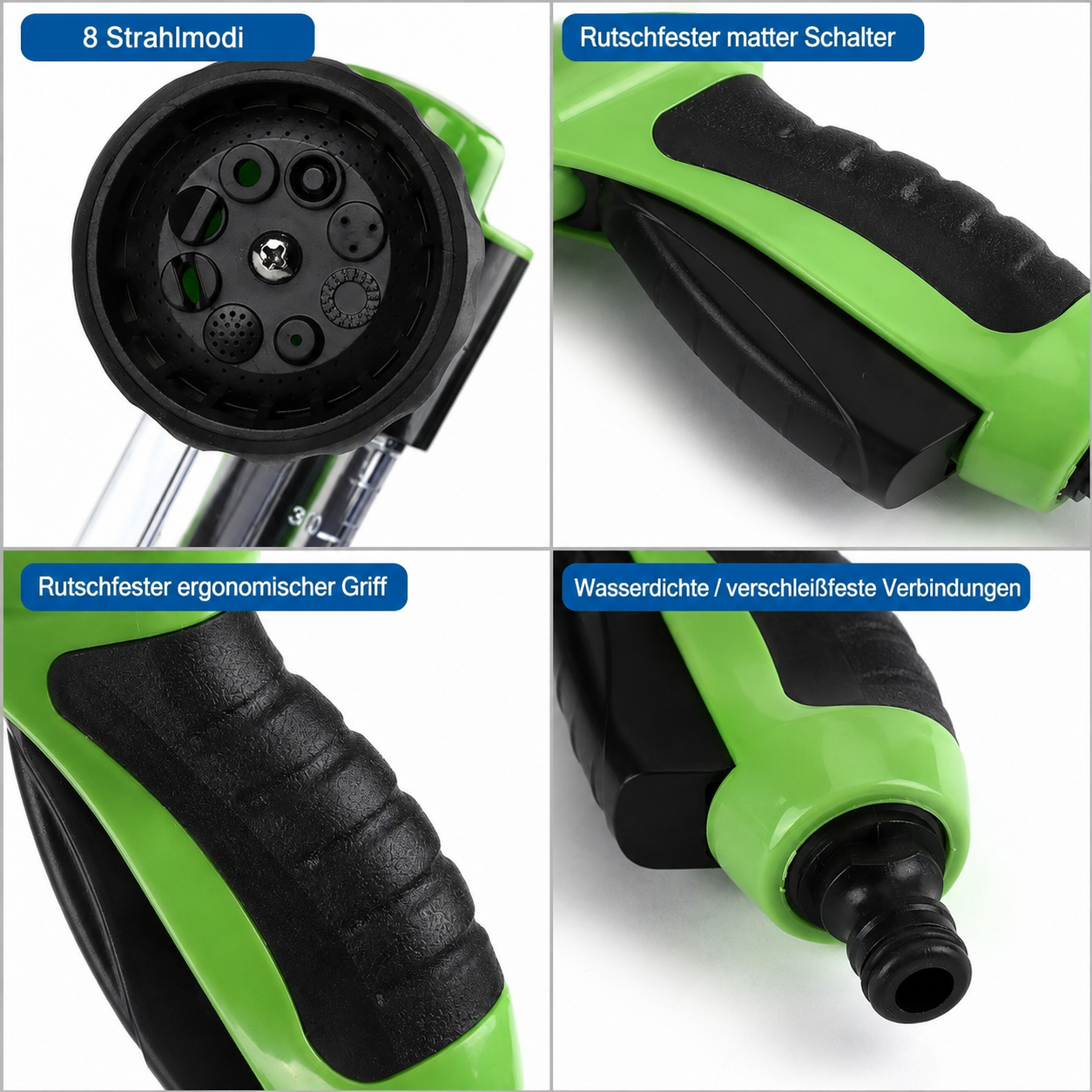 Flausi DuschWuff 3-in-1 sanfte Hunde-Dusche mit Schaumsprüher