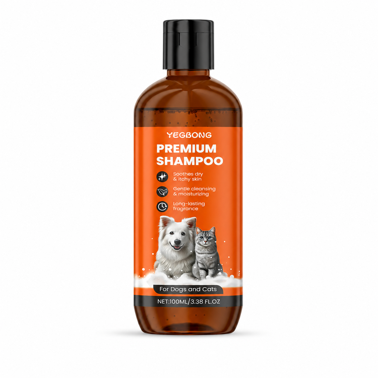 Flausi FellLux Premium mildes Pflege-Shampoo gegen Juckreiz und Geruch 100 ml