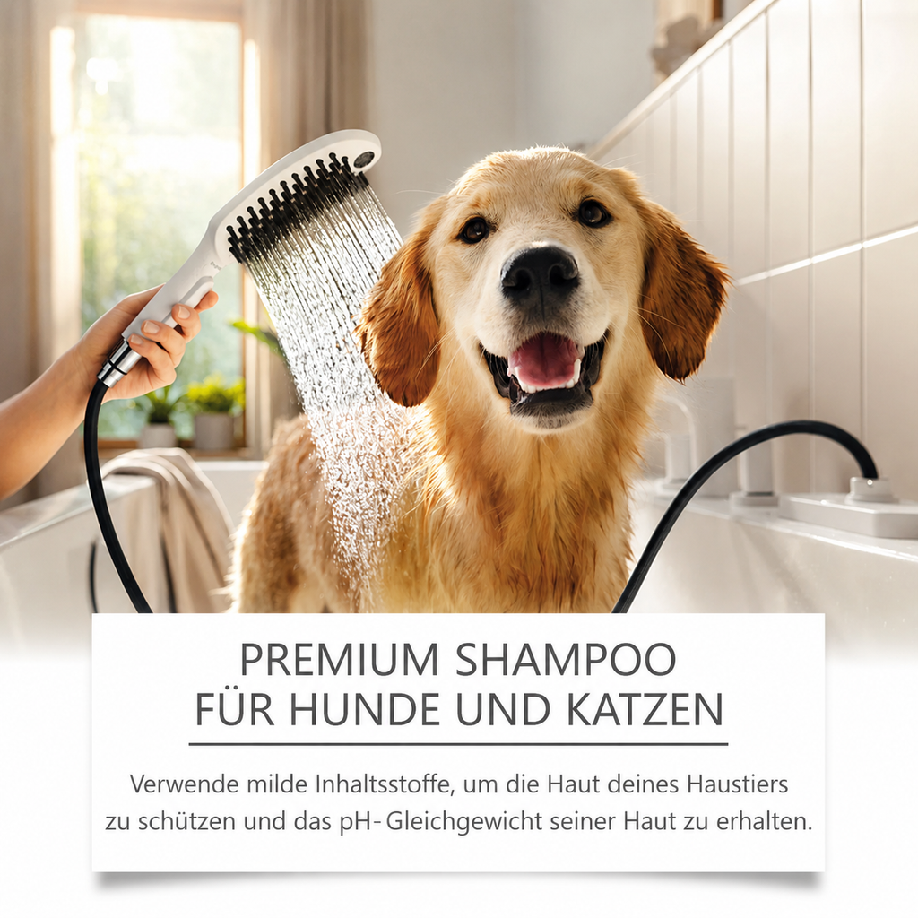 Flausi FellLux Premium mildes Pflege-Shampoo gegen Juckreiz und Geruch 100 ml