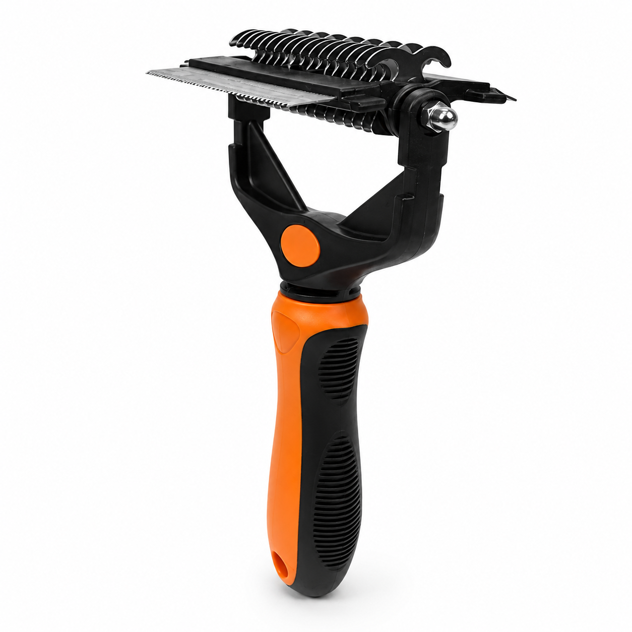 Flausi FellPro 3-in-1 sanfte Entfilzungsbürste und Unterwollkamm für Hunde und Katzen