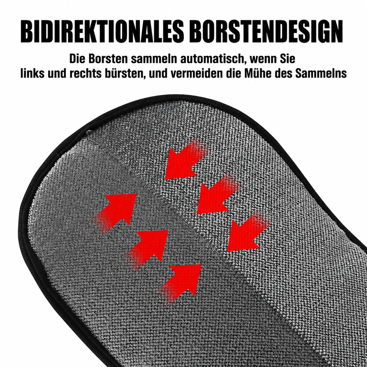 Flausi FellWeg 2-in-1 sanfter Tierhaar-Handschuh