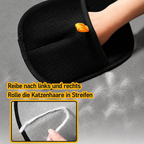 Flausi FellWeg 2-in-1 sanfter Tierhaar-Handschuh