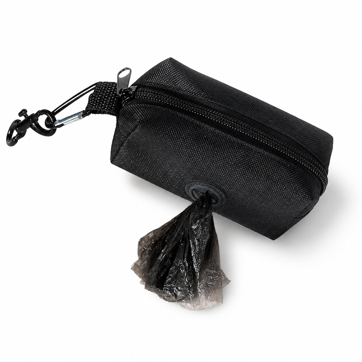 Flausi GassiTasche clevere 2-in-1 Kotbeutel-Spender und Leckerli-Tasche mit Karabiner