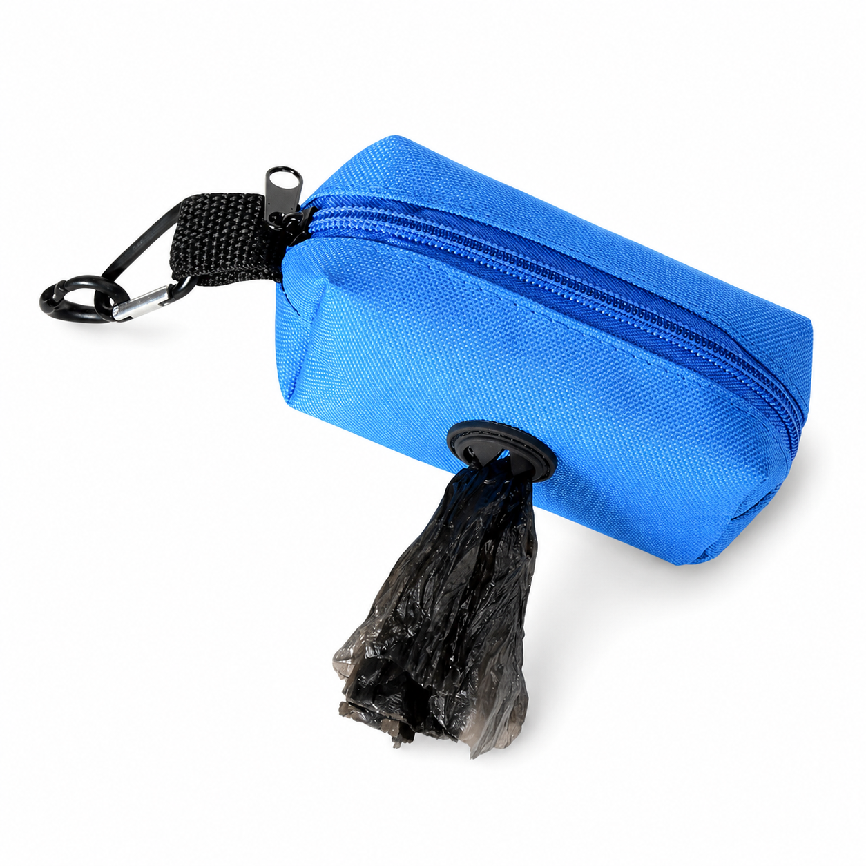Flausi GassiTasche clevere 2-in-1 Kotbeutel-Spender und Leckerli-Tasche mit Karabiner
