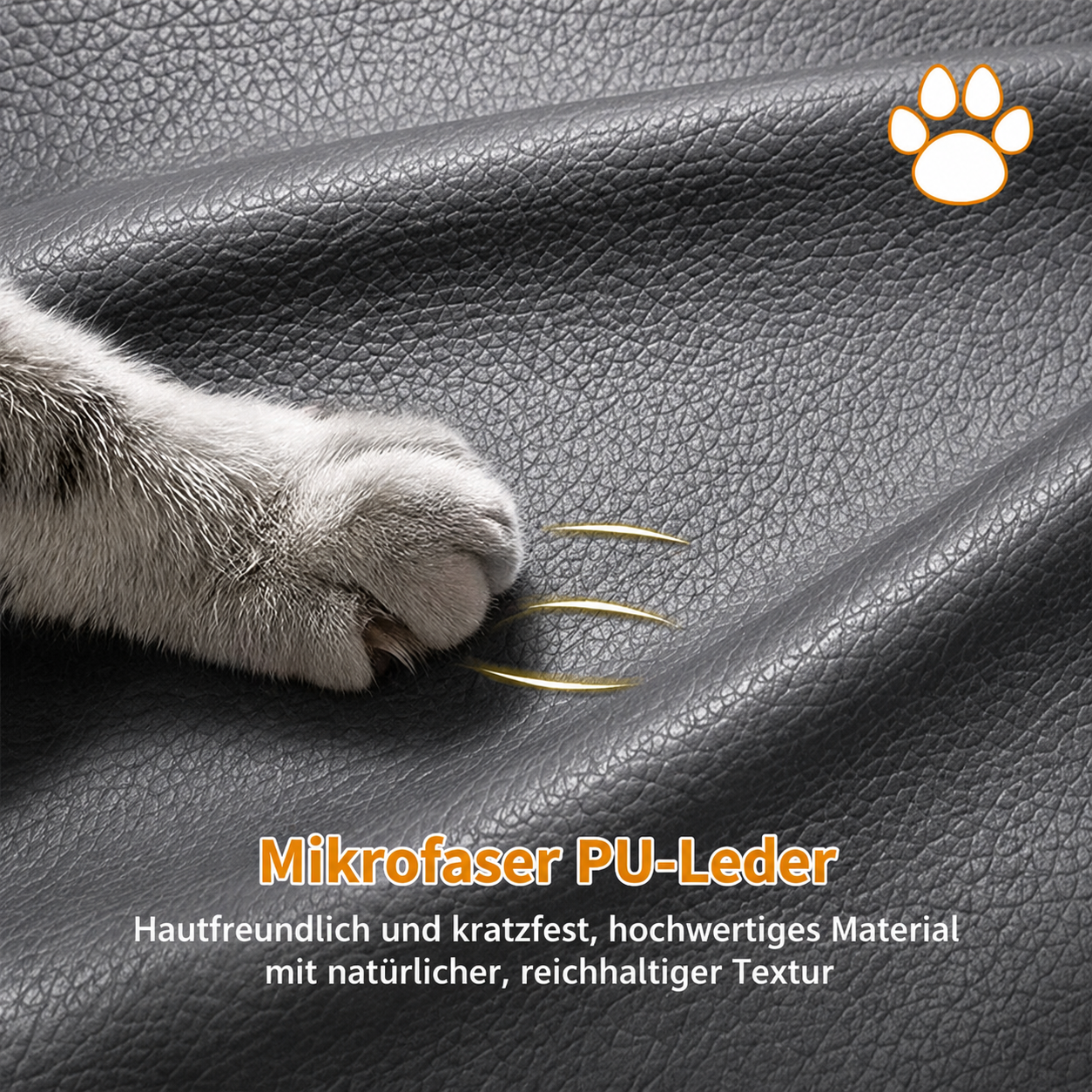 Flausi KuschelDuo XXL Mensch-und-Hund-Bett 180 cm faltbar und orthopädisch