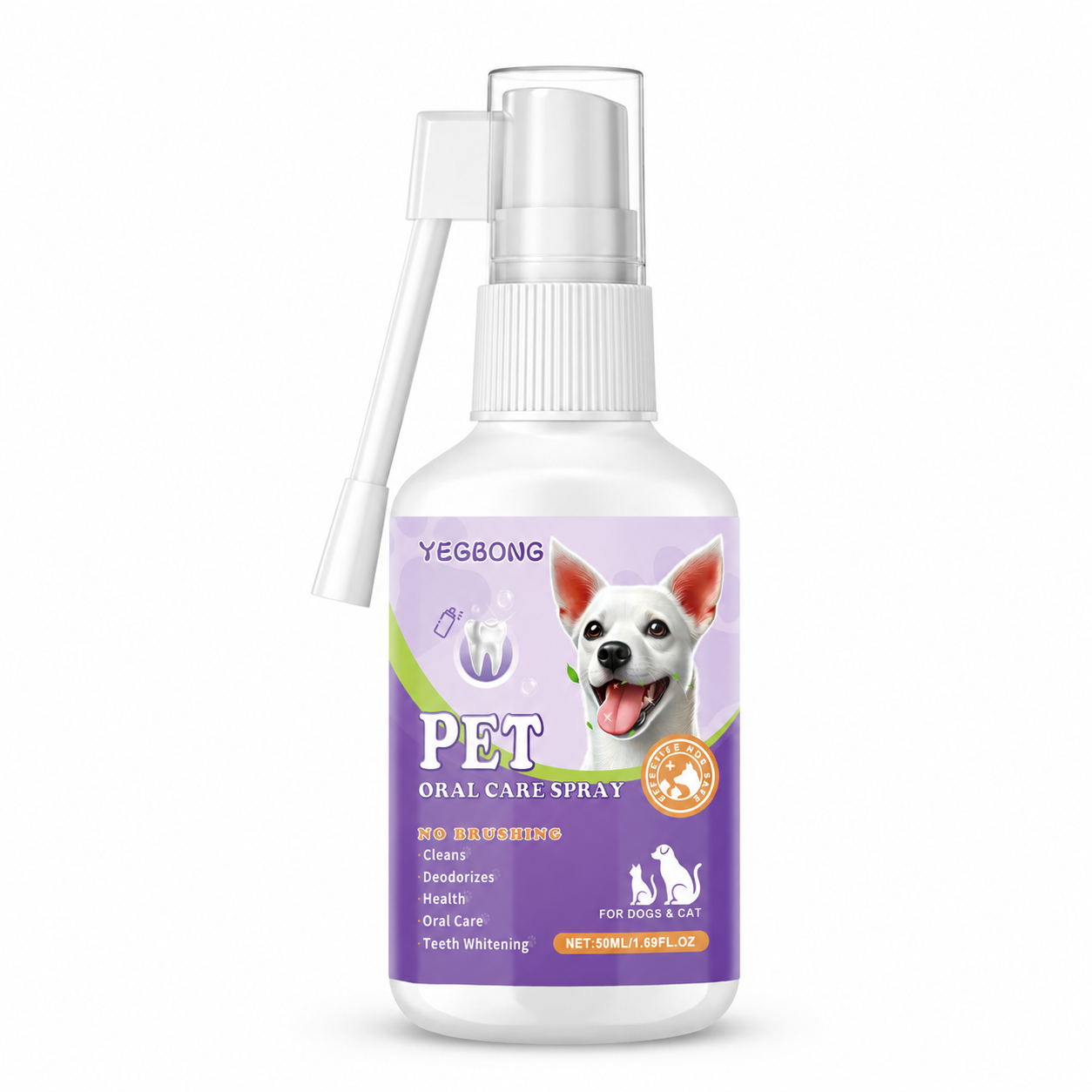 Flausi MaulFrisch naturbasiertes Zahnpflege-Spray gegen Mundgeruch und Zahnstein 50 Ml.