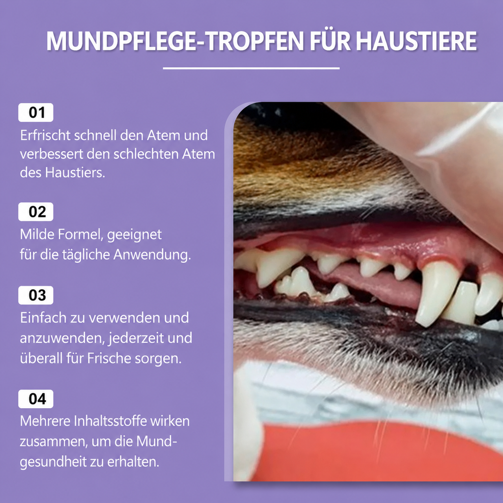 Flausi MaulFrisch naturbasiertes Zahnpflege-Spray gegen Mundgeruch und Zahnstein 50 Ml.