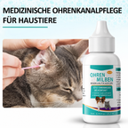 Flausi MilbenStopp pflegende medizinische Ohrmilben-Tropfen für Hunde und Katzen