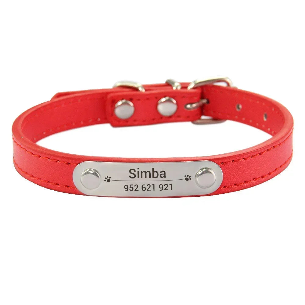 Flausi NamensBand™ – Edles Leder mit eingraviertem Namen