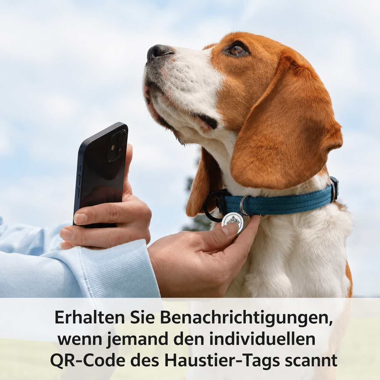 Flausi NamensMarke™ – QR-Marke mit Online-Profil & Standort-Hinweis (ohne Abo)