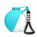 Flausi Napf2Go 2-in-1 Hunde-Trinkflasche mit Silikonnapf