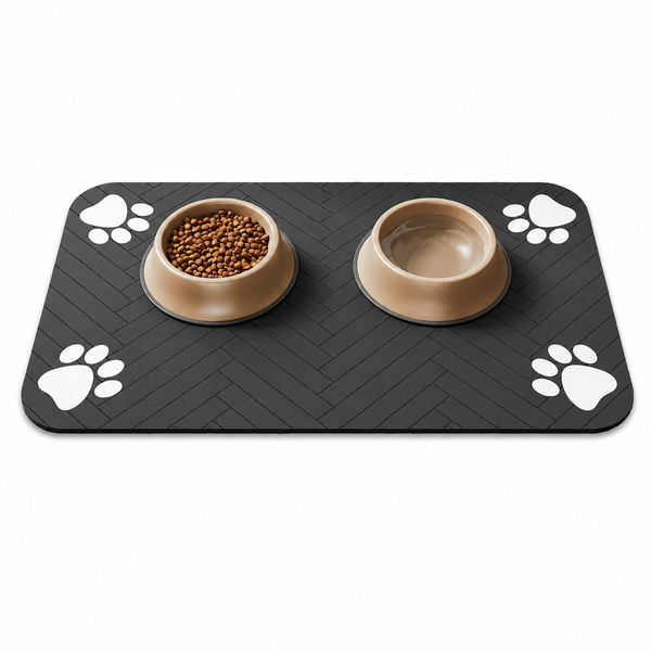 Flausi NapfMatte bodenschonend wasserabsorbierende und easy-clean Futterplatz-Matte