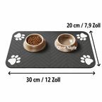 Flausi NapfMatte bodenschonend wasserabsorbierende und easy-clean Futterplatz-Matte
