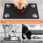 Flausi NapfMatte bodenschonend wasserabsorbierende und easy-clean Futterplatz-Matte