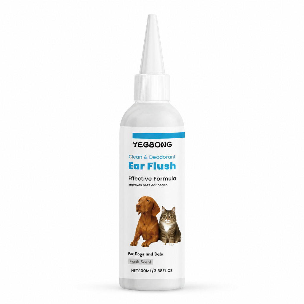 Flausi OhrenKlar pflegender Ohrenreiniger für Hunde und Katzen 100 Ml.