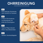 Flausi OhrenKlar pflegender Ohrenreiniger für Hunde und Katzen 100 Ml.