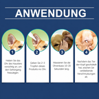 Flausi OhrenKlar pflegender Ohrenreiniger für Hunde und Katzen 100 Ml.