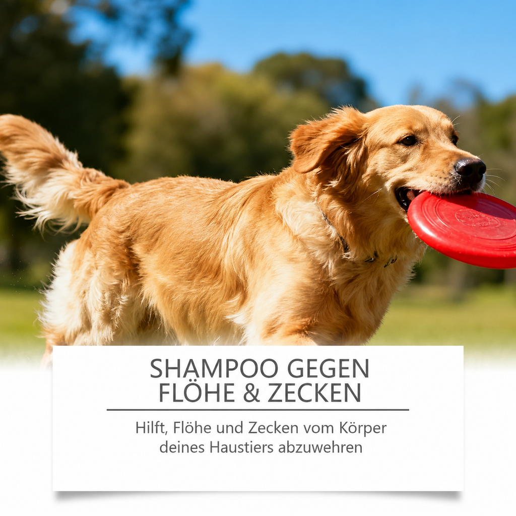 Flausi ParasitenStopp hautfreundliches Floh- und Zeckenshampoo 100 Ml.