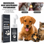 Flausi PfotenFrisch pflegender Pfotenreiniger Schaum mit Silikonbürste 100 Ml.