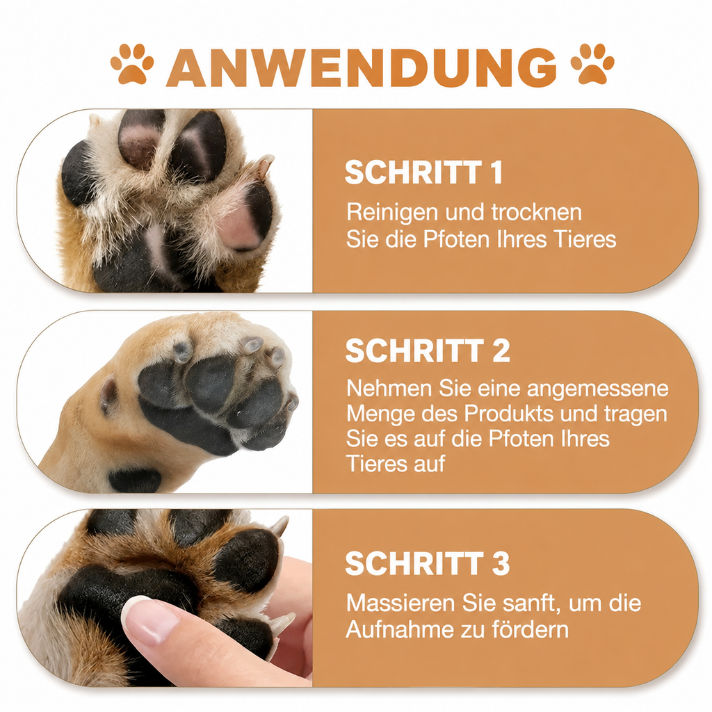 Flausi PfotenSeide pflegender Nasen- und Pfotenbalsam Stick für Hunde und Katzen 45g