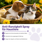 Flausi RuheSpray Anti-Stress natürliches Beruhigungsspray für Hunde und Katzen 50 Ml.