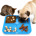 Flausi SchleckSpaß beruhigende Schleckmatte mit 4 Texturzonen für Hunde und Katzen