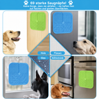 Flausi SchleckSpaß beruhigende Schleckmatte mit 4 Texturzonen für Hunde und Katzen