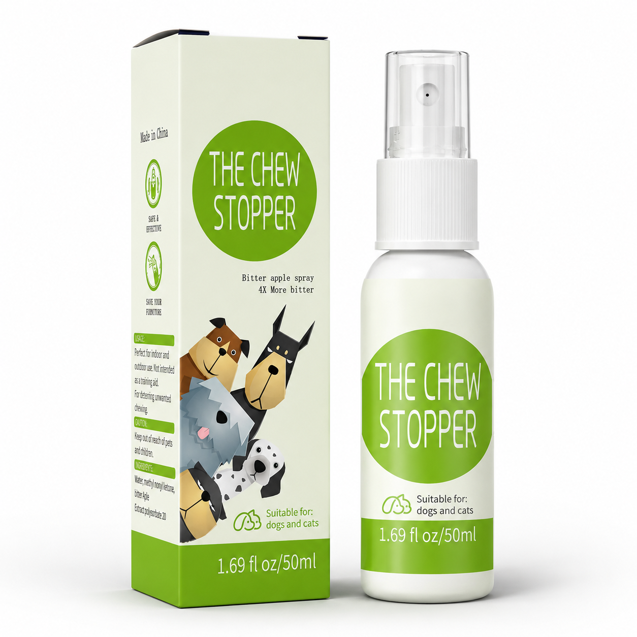 Flausi StoppSpray naturbasiertes Anti-Markier Spray für Hunde und Katzen