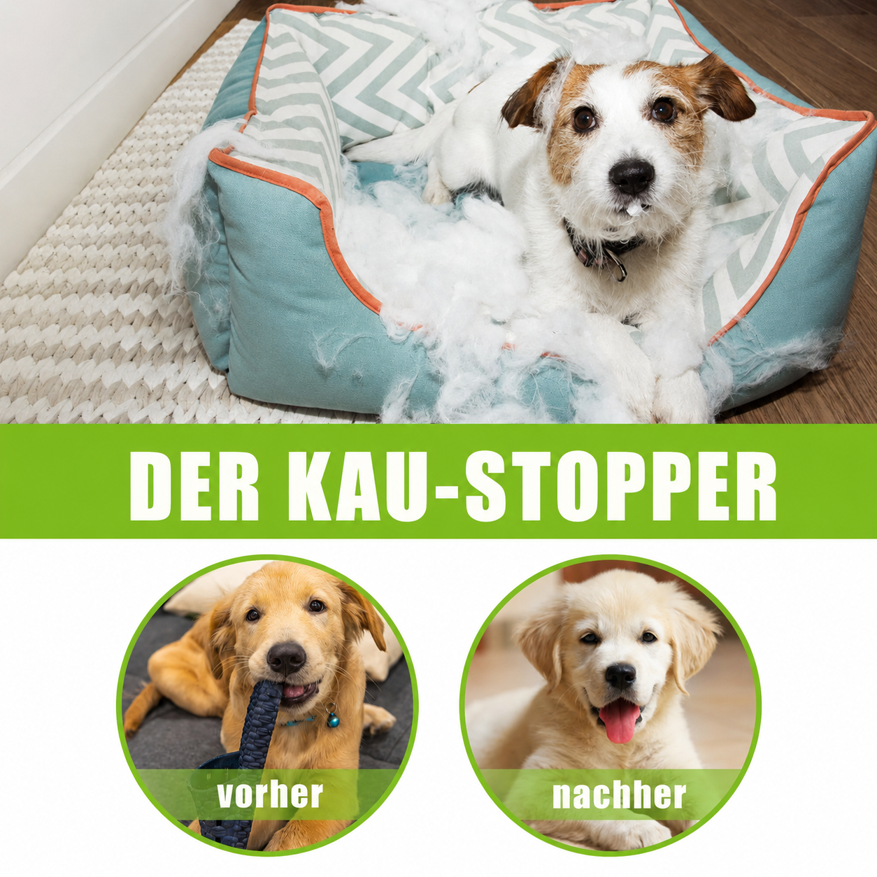Flausi StoppSpray naturbasiertes Anti-Markier Spray für Hunde und Katzen