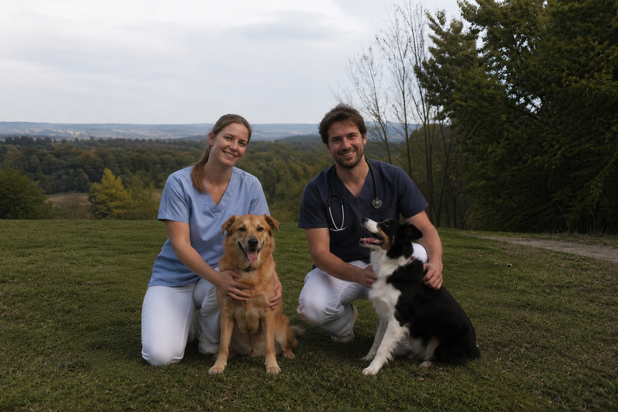 Tierärztliches Team von Flausi