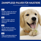 Flausi ZahnRein wirksames Zahnpflege-Pulver gegen Zahnstein 80g
